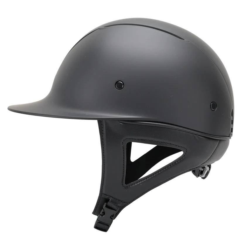 OVATION Vantage ERT BM Riding Helmet, Black Matte